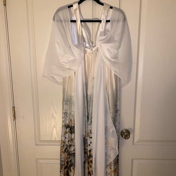 Pure silk dress - Picture 2 of 2